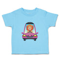 Toddler Clothes Lion Driving Car Safari Toddler Shirt Baby Clothes Cotton