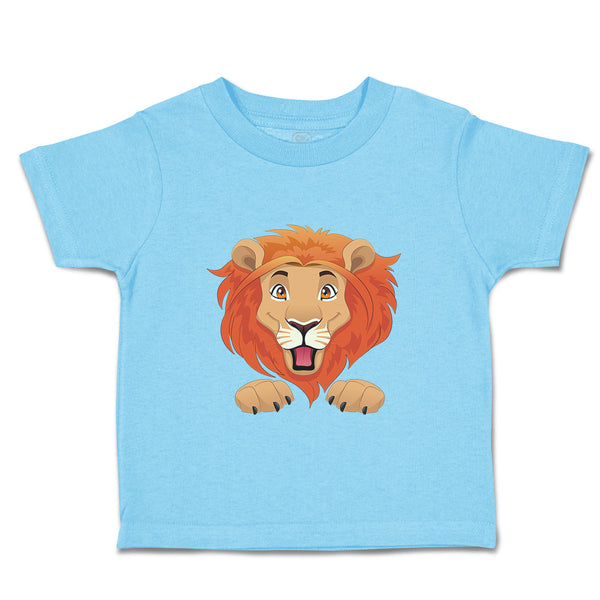 Toddler Clothes Lion Head Smiling Safari Toddler Shirt Baby Clothes Cotton