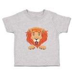 Toddler Clothes Lion Head Smiling Safari Toddler Shirt Baby Clothes Cotton