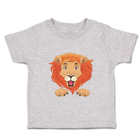 Toddler Clothes Lion Head Smiling Safari Toddler Shirt Baby Clothes Cotton
