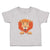 Toddler Clothes Lion Head Smiling Safari Toddler Shirt Baby Clothes Cotton