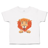 Toddler Clothes Lion Head Smiling Safari Toddler Shirt Baby Clothes Cotton