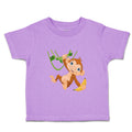 Toddler Clothes Monkey with Banana on Tree Animals Toddler Shirt Cotton