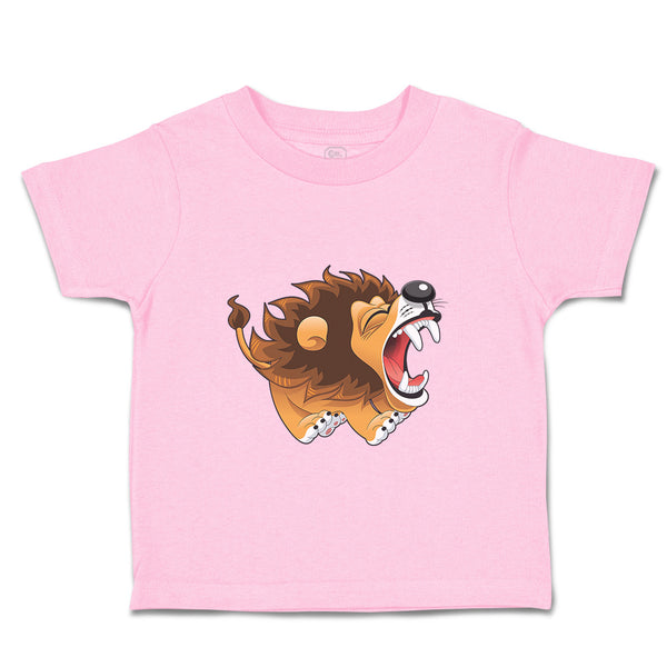 Toddler Clothes Barking Lion Animals Safari Toddler Shirt Baby Clothes Cotton