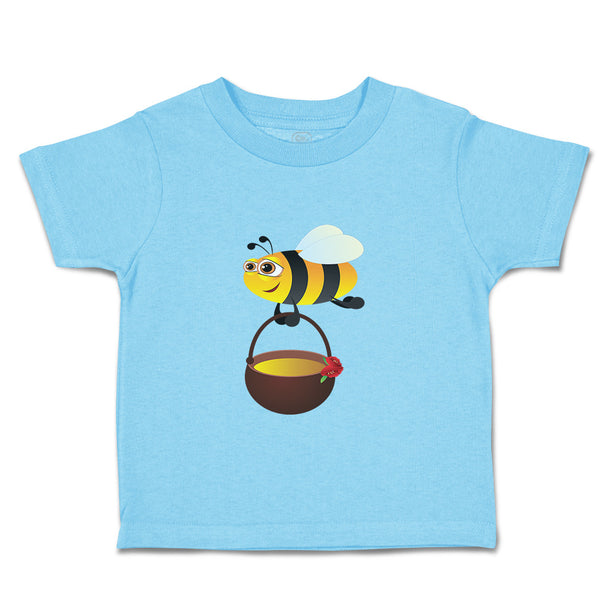 Toddler Clothes Bee with Honey Animals Toddler Shirt Baby Clothes Cotton