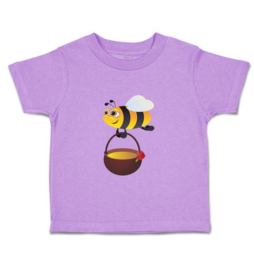 Toddler Clothes Bee with Honey Animals Toddler Shirt Baby Clothes Cotton