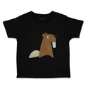 Toddler Clothes Beaver Humor Funny Toddler Shirt Baby Clothes Cotton