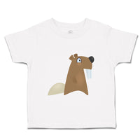 Toddler Clothes Beaver Humor Funny Toddler Shirt Baby Clothes Cotton