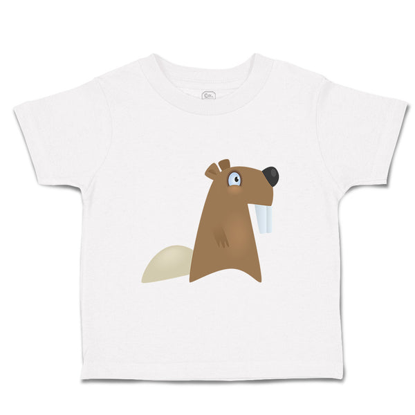 Toddler Clothes Beaver Humor Funny Toddler Shirt Baby Clothes Cotton