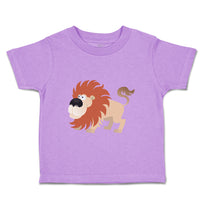 Toddler Clothes Lion Cartoon Animals Style A Safari Toddler Shirt Cotton