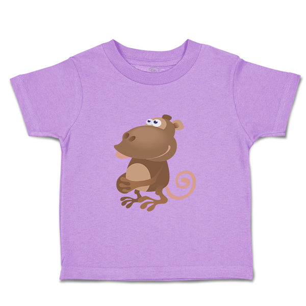 Toddler Clothes Monkey Cartoon Animals Safari Toddler Shirt Baby Clothes Cotton