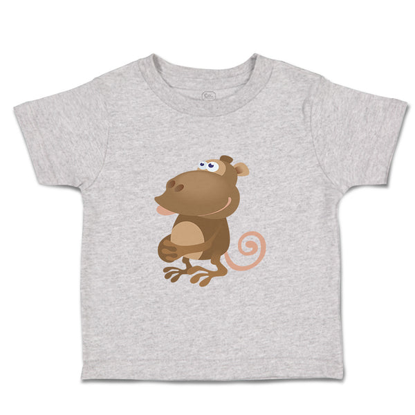 Toddler Clothes Monkey Cartoon Animals Safari Toddler Shirt Baby Clothes Cotton