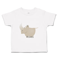 Toddler Girl Clothes Unicorn Cartoon Animals Funny Humor Toddler Shirt Cotton