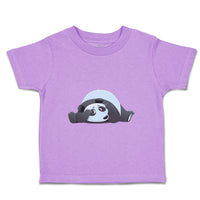 Toddler Clothes Bear Panda Hiding Animals Funny Humor Toddler Shirt Cotton