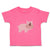 Toddler Girl Clothes Unicorn Pink Animals Funny Humor Toddler Shirt Cotton