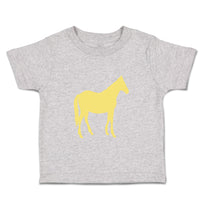 Toddler Clothes Horse Shadow Animals Farm Toddler Shirt Baby Clothes Cotton