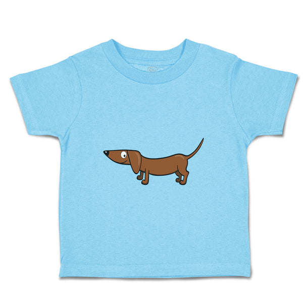 Toddler Clothes Dachshund Dog Lover Pet Toddler Shirt Baby Clothes Cotton