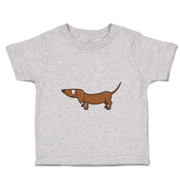 Toddler Clothes Dachshund Dog Lover Pet Toddler Shirt Baby Clothes Cotton