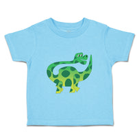 Toddler Clothes Dinosaur Trying to Reach His Tail Dinosaurs Dino Trex Cotton
