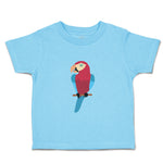 Toddler Clothes Parrot on Stick Animals Toddler Shirt Baby Clothes Cotton