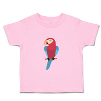 Toddler Clothes Parrot on Stick Animals Toddler Shirt Baby Clothes Cotton