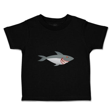 Toddler Clothes Shark Aggressive Animals Ocean Sea Life Toddler Shirt Cotton