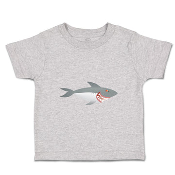 Toddler Clothes Shark Aggressive Animals Ocean Sea Life Toddler Shirt Cotton