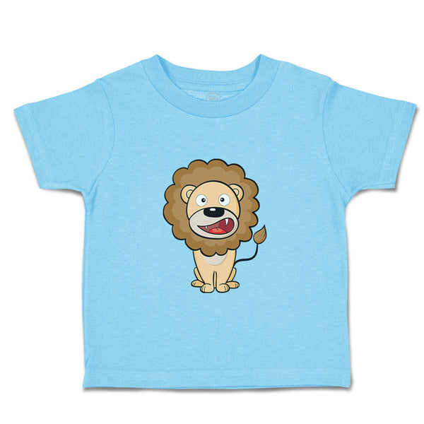 Toddler Clothes Lion Open Mouth Safari Toddler Shirt Baby Clothes Cotton