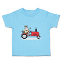 Toddler Clothes Cow in Tractor Farm Toddler Shirt Baby Clothes Cotton