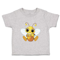 Toddler Clothes Bee with Honey Pot Animals Toddler Shirt Baby Clothes Cotton