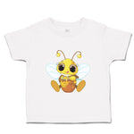 Toddler Clothes Bee with Honey Pot Animals Toddler Shirt Baby Clothes Cotton