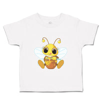 Toddler Clothes Bee with Honey Pot Animals Toddler Shirt Baby Clothes Cotton