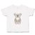 Toddler Clothes Koala Sitting Funny Humor Toddler Shirt Baby Clothes Cotton