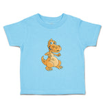 Toddler Clothes Orange Dinosaur Dinosaurs Dino Trex Toddler Shirt Cotton