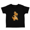 Toddler Clothes Orange Dinosaur Dinosaurs Dino Trex Toddler Shirt Cotton