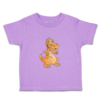 Toddler Clothes Orange Dinosaur Dinosaurs Dino Trex Toddler Shirt Cotton