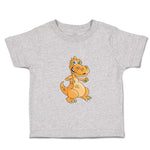 Toddler Clothes Orange Dinosaur Dinosaurs Dino Trex Toddler Shirt Cotton