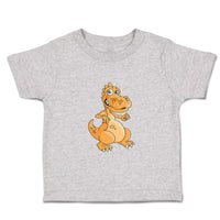 Toddler Clothes Orange Dinosaur Dinosaurs Dino Trex Toddler Shirt Cotton