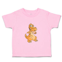 Toddler Clothes Orange Dinosaur Dinosaurs Dino Trex Toddler Shirt Cotton
