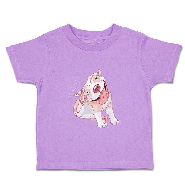 Toddler Clothes Pitbull Itching Dog Lover Pet Toddler Shirt Baby Clothes Cotton