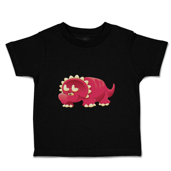 Toddler Clothes Dinosaur Fat with Horns Dinosaurs Dino Trex Toddler Shirt Cotton