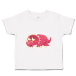 Toddler Clothes Dinosaur Fat with Horns Dinosaurs Dino Trex Toddler Shirt Cotton