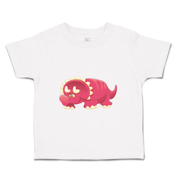 Toddler Clothes Dinosaur Fat with Horns Dinosaurs Dino Trex Toddler Shirt Cotton