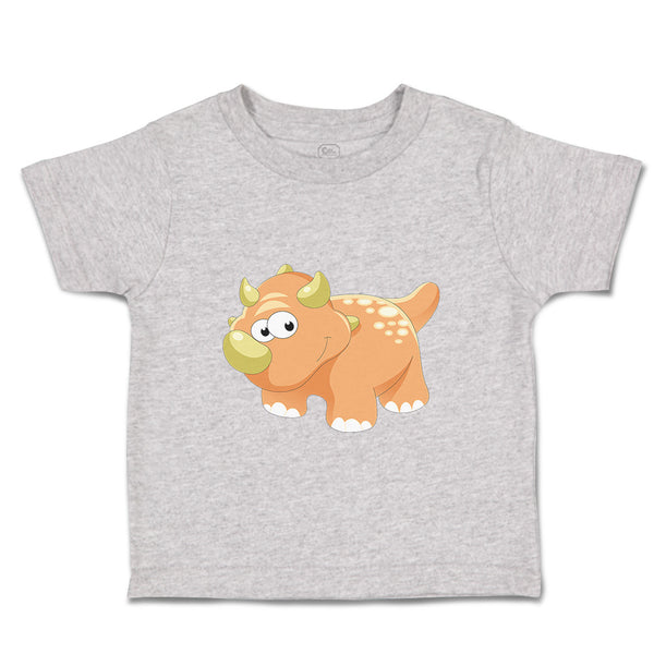 Toddler Clothes Baby Dinosaur with Horns Fat Dinosaurs Dino Trex Toddler Shirt