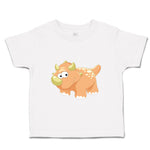 Toddler Clothes Baby Dinosaur with Horns Fat Dinosaurs Dino Trex Toddler Shirt