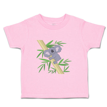 Toddler Clothes Koala Hugging Bamboo Funny Humor Toddler Shirt Cotton