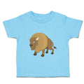 Toddler Clothes Bison Angry Animals Toddler Shirt Baby Clothes Cotton