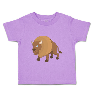 Toddler Clothes Bison Angry Animals Toddler Shirt Baby Clothes Cotton