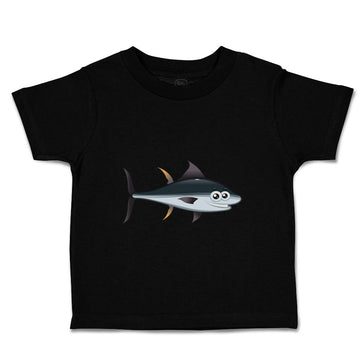 Toddler Clothes Little Shark Smiling Ocean Sea Life Toddler Shirt Cotton