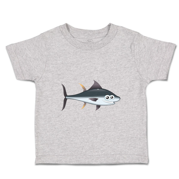 Toddler Clothes Little Shark Smiling Ocean Sea Life Toddler Shirt Cotton
